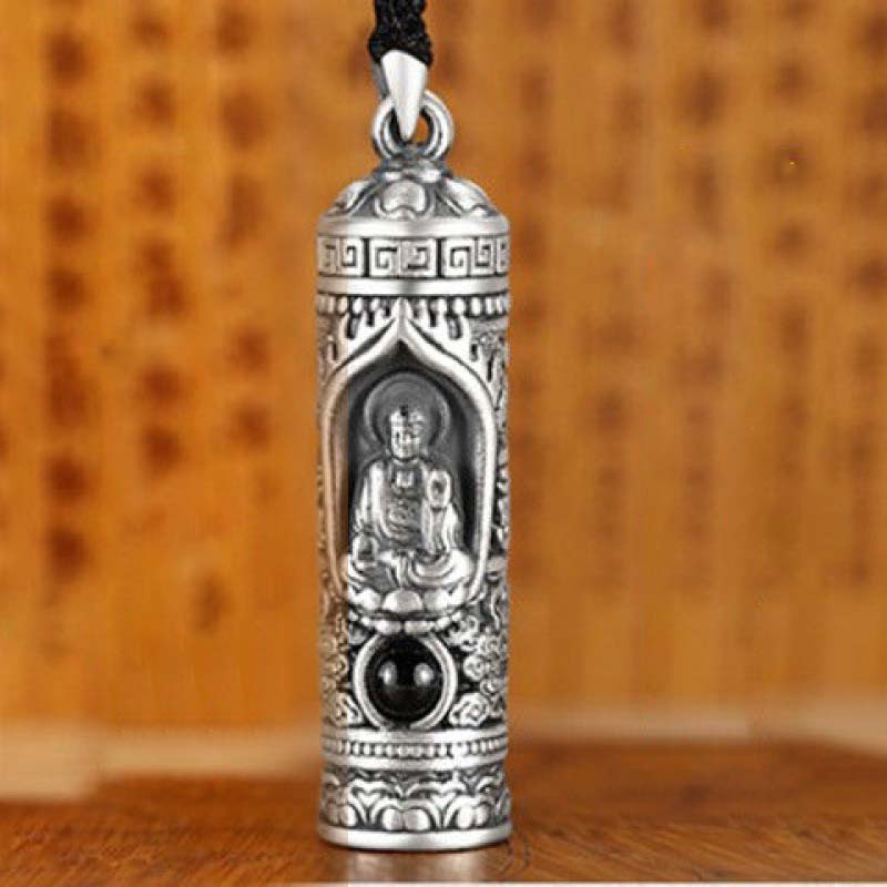 Chiński zodiak natalny budda projekcja naszyjnik dobrobyt wisiorek - Image 16