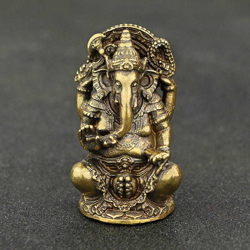 Ganesh Ganpati Słonia Statuetka Bogactwo Wystrój Domu - Image 2