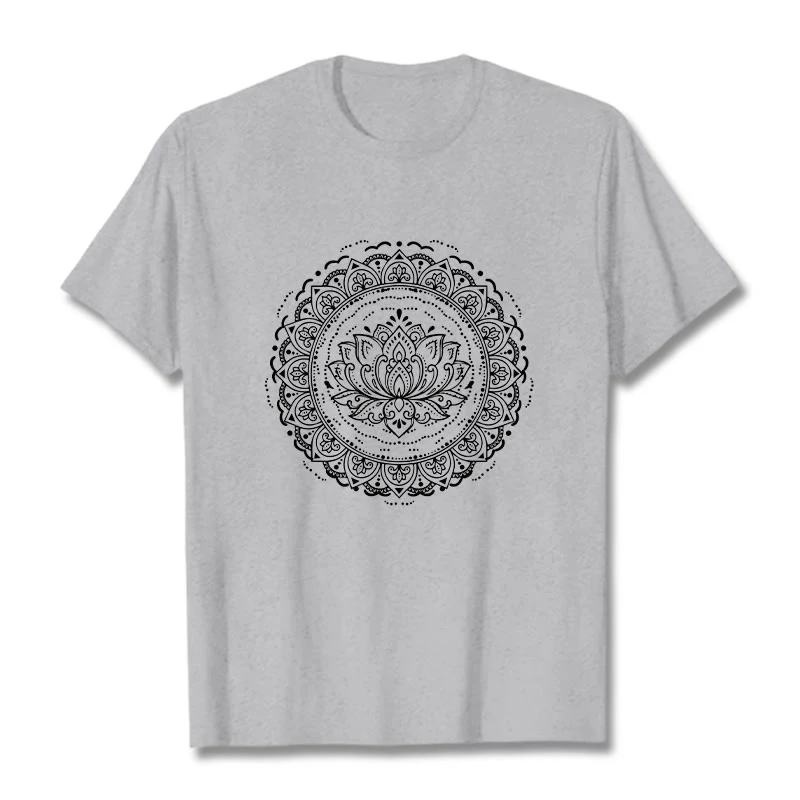 Koszulka z nadrukiem Buddha Stones Mandala Kwiat Lotosu - Image 20