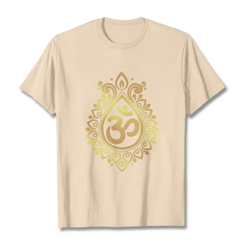 Koszulka z nadrukiem Buddha Stones Water Drop OM Design - Image 9