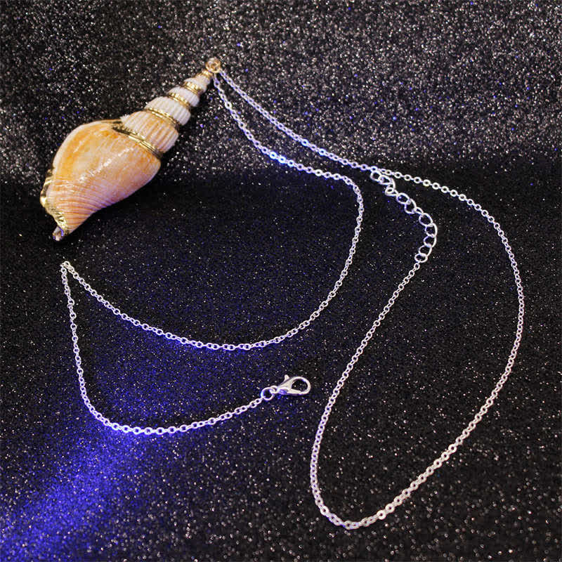 Naturalny naszyjnik z muszli Shankha Conch Shell z muszli morskiej - Image 5