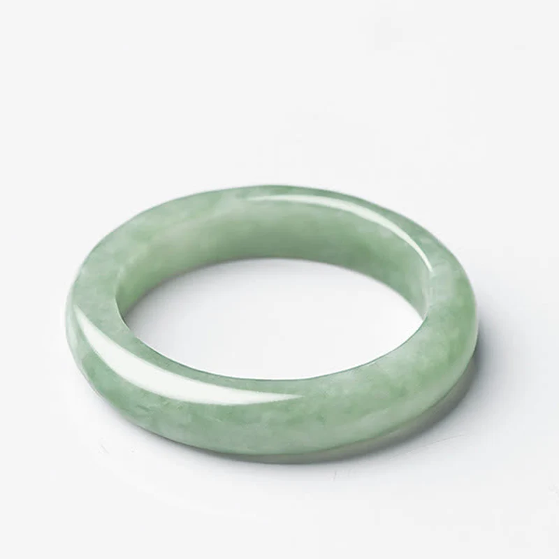 Pierścionek z naturalnego jadeitu z Buddha Stones, obfitość i dobrobyt - Image 3