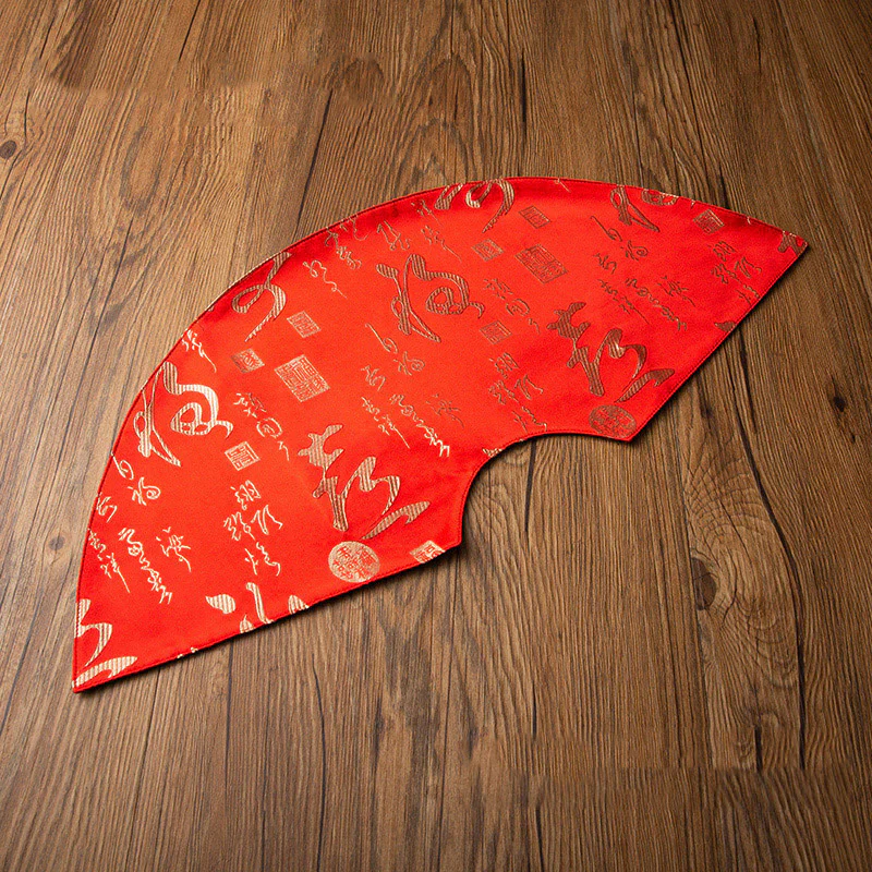 Podkładka pod Buddha Stones Vintage Sea Wave Bamboo Plum Blossom, podkładka pod kubek z haftem Kung Fu Tea Mat - Image 9