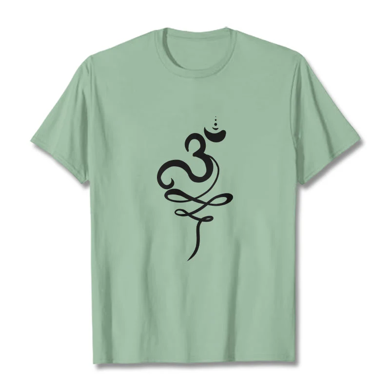 T-shirt z motywem sanskrytu z Buddha Stones - Image 15