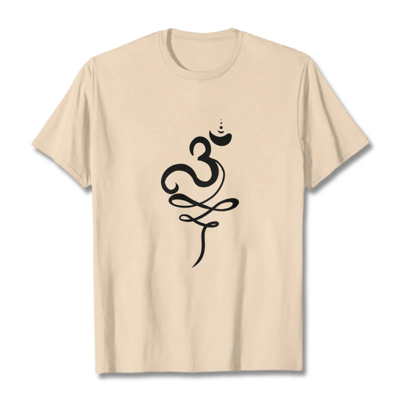 T-shirt z motywem sanskrytu z Buddha Stones - Image 9