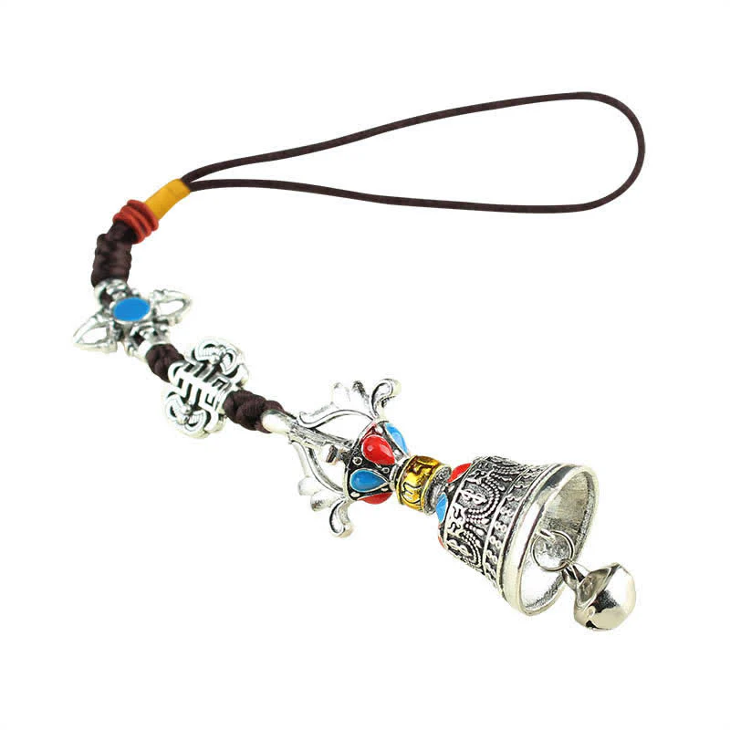 Tybet Om Mani Padme Hum Vajra Dorje Duchowa dekoracja wisząca w samochodzie - Image 14